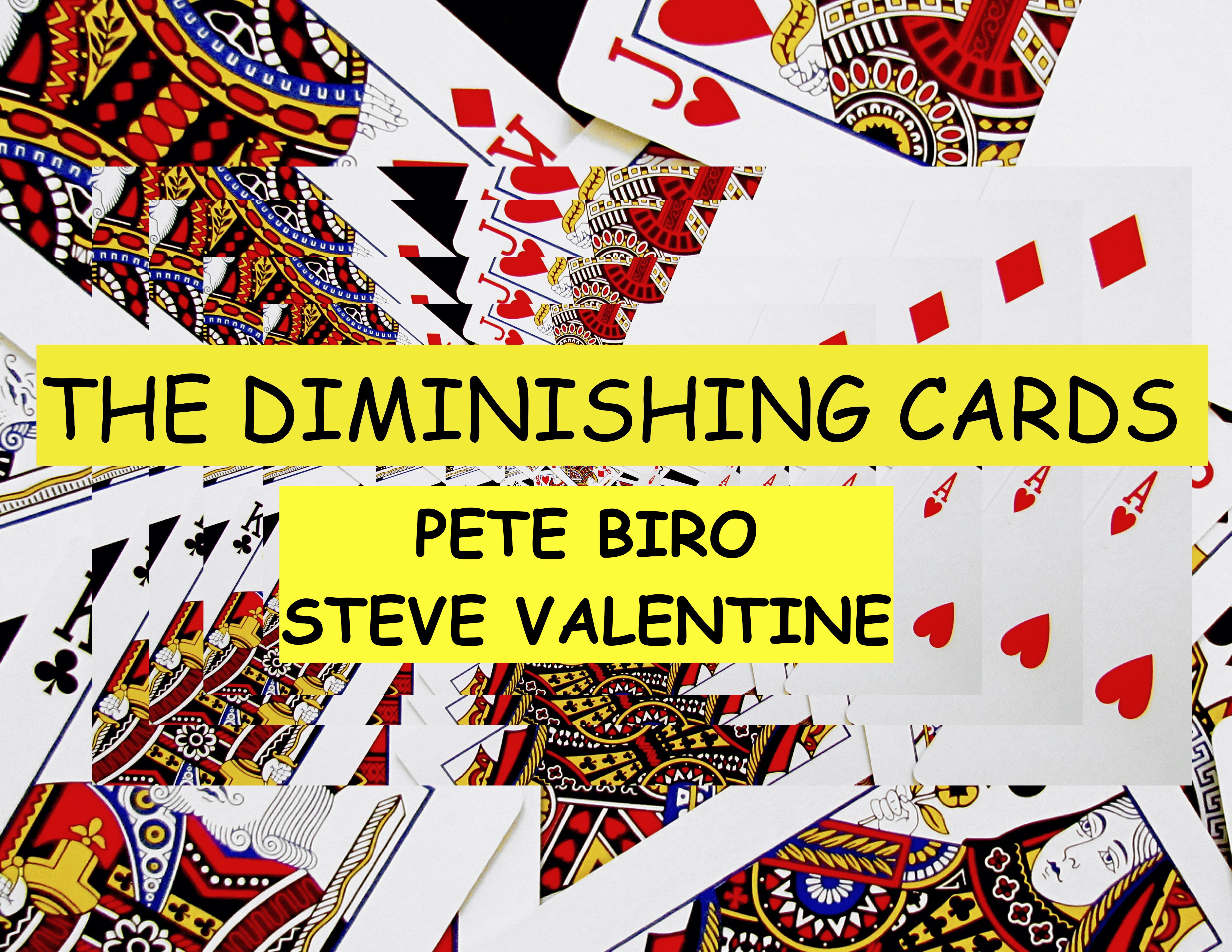 7 BIRO - VALENTINE DIMINISHING CARDS