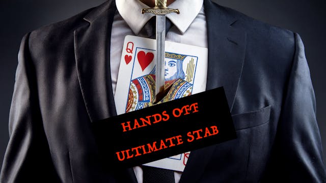 1 - HANDS OFF - ULTIMATE CARD STAB