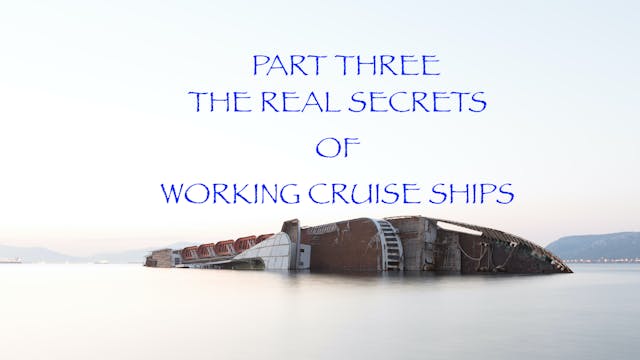 THE REAL SECRETS OF WORKING CRUISE SH...