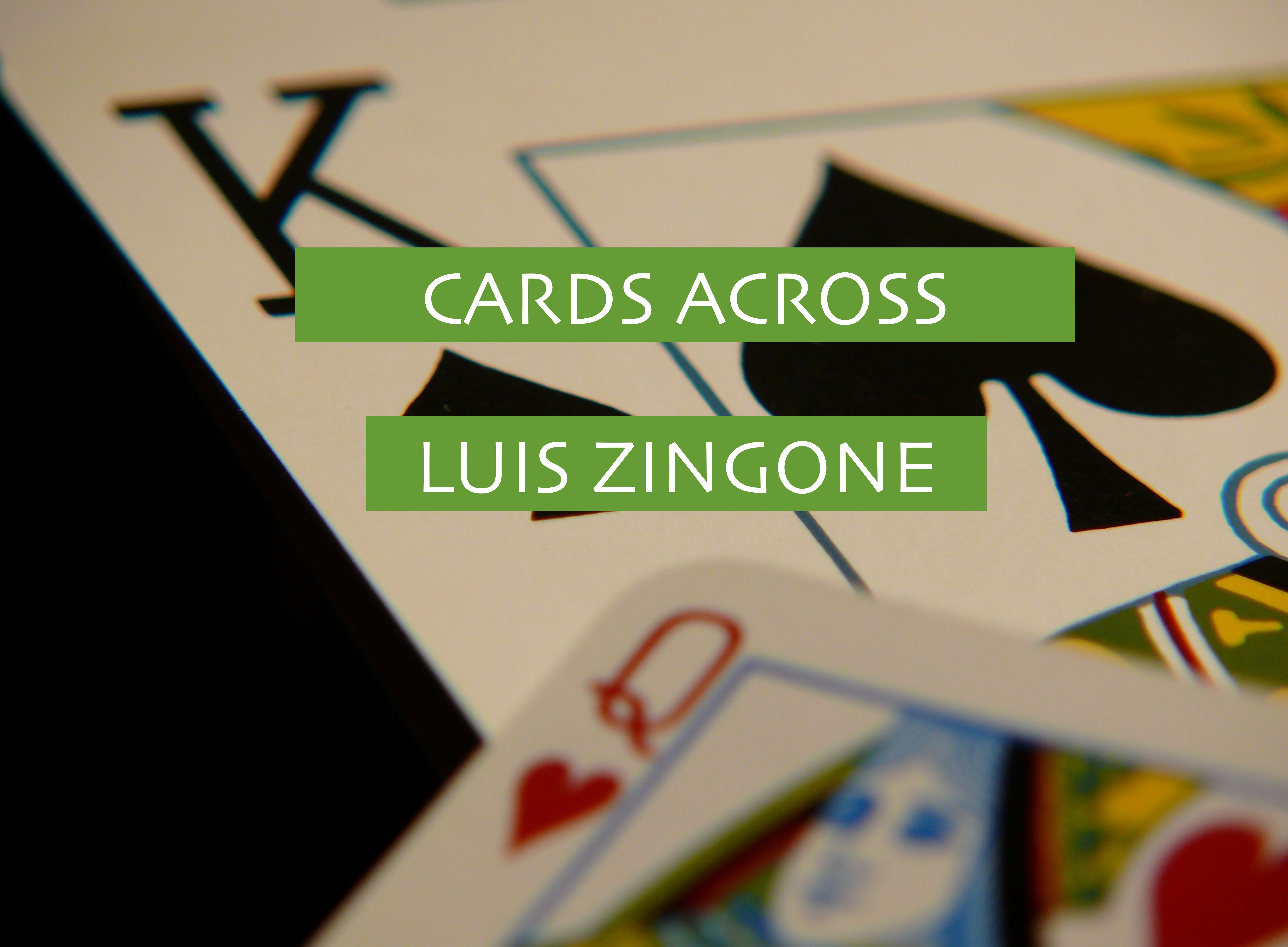 7 - ZINGONE CARDS ACROSS