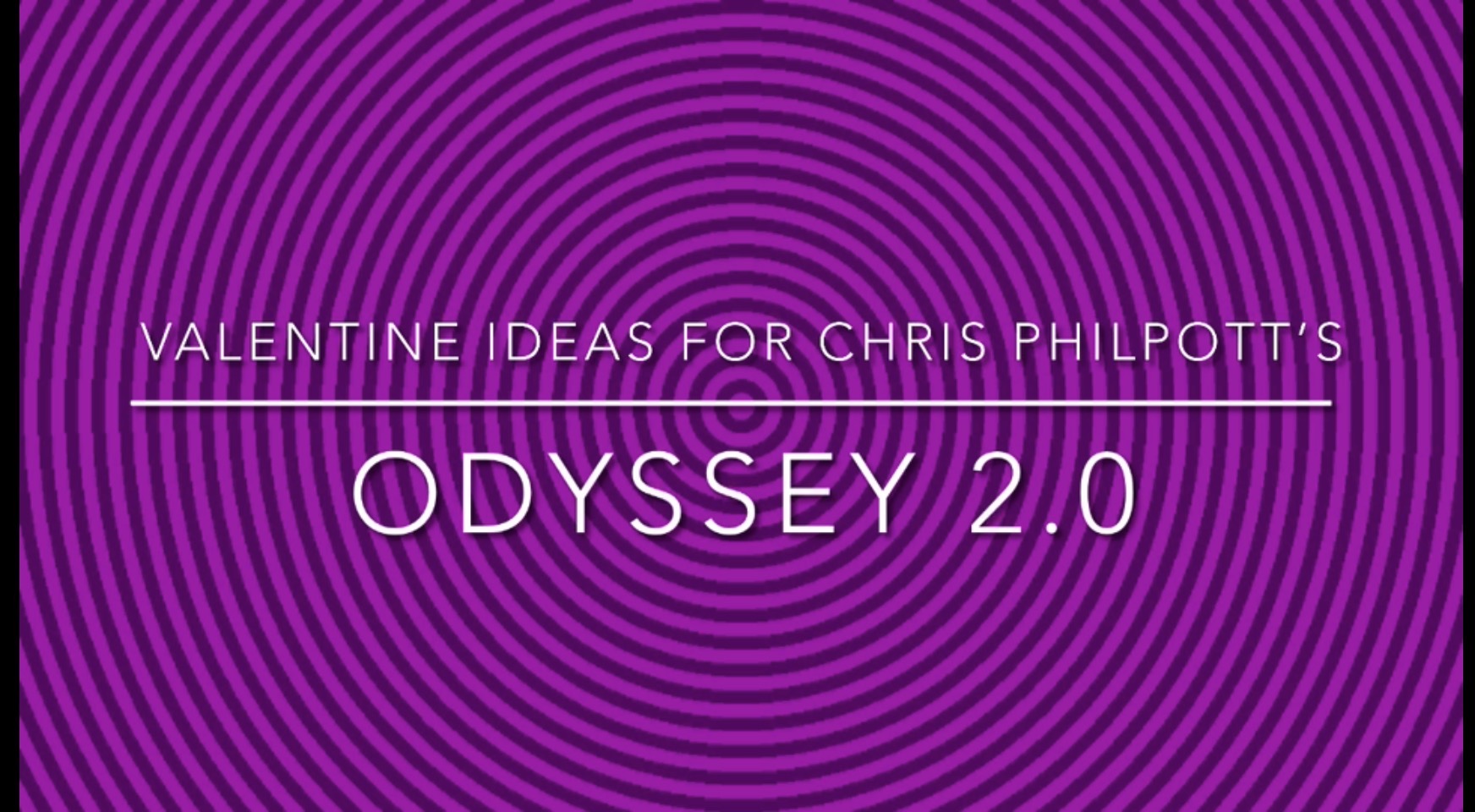 Notes on Chris Philpott's ODYSSEY 2.0