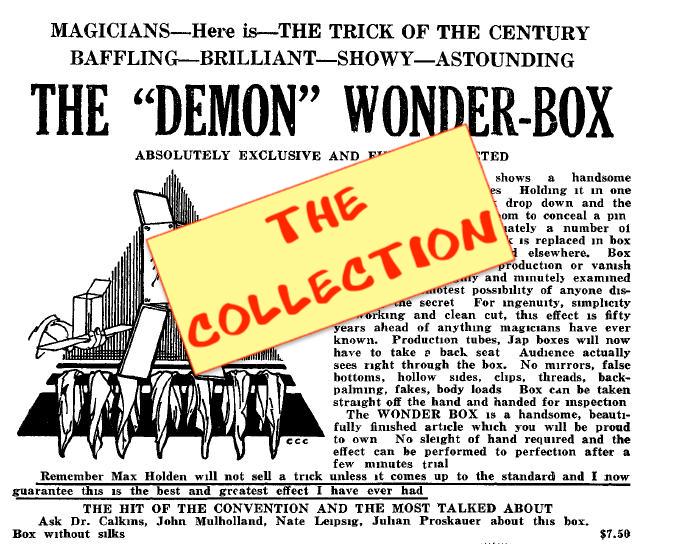 THE WONDER BOX COLLECTION - THE JOURNEY TOWARD WONDER