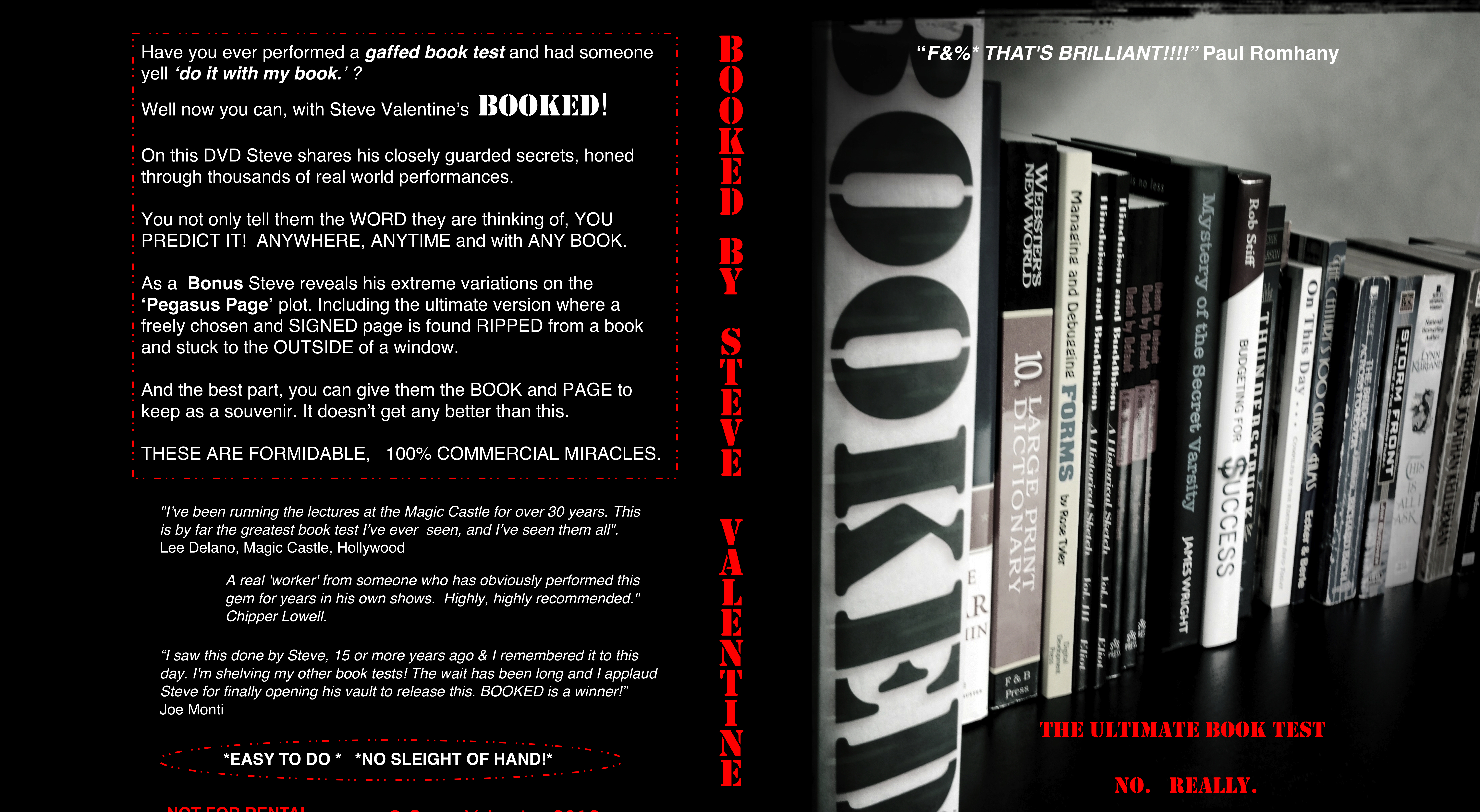 24 BOOKED - THE BIG SECRET