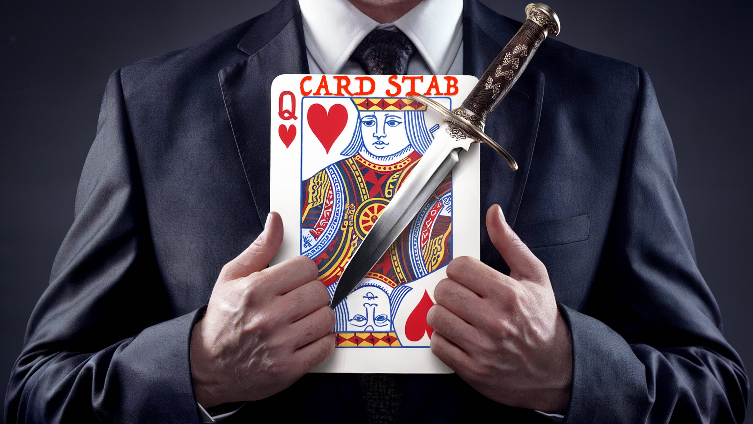 CARD STABS - STABBING BETWEEN THE CARDS - FULL PRO TEACH IN - 10 VIDEOS