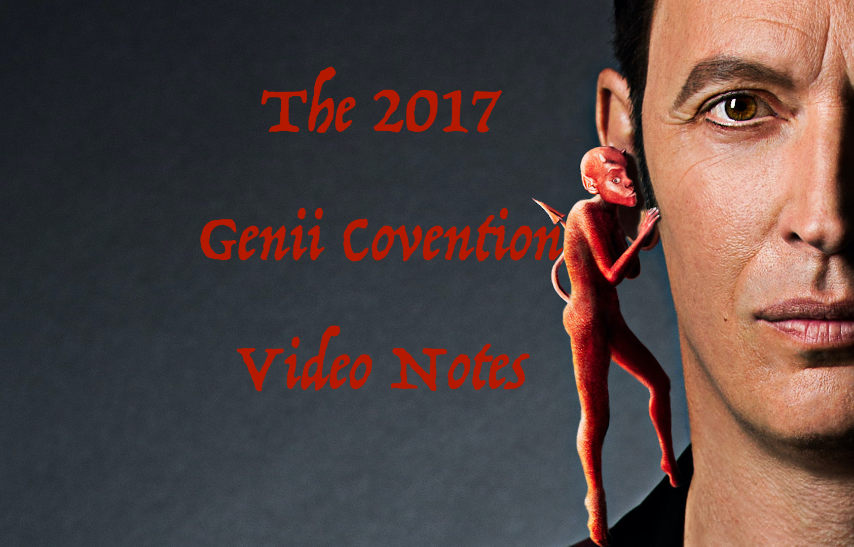 THE 2017 GENII LECTURE - video notes