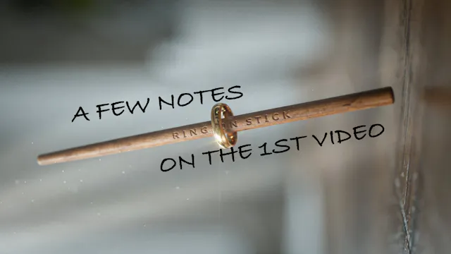 6) RING ON STICK - MOVES PT 1 - NOTES...