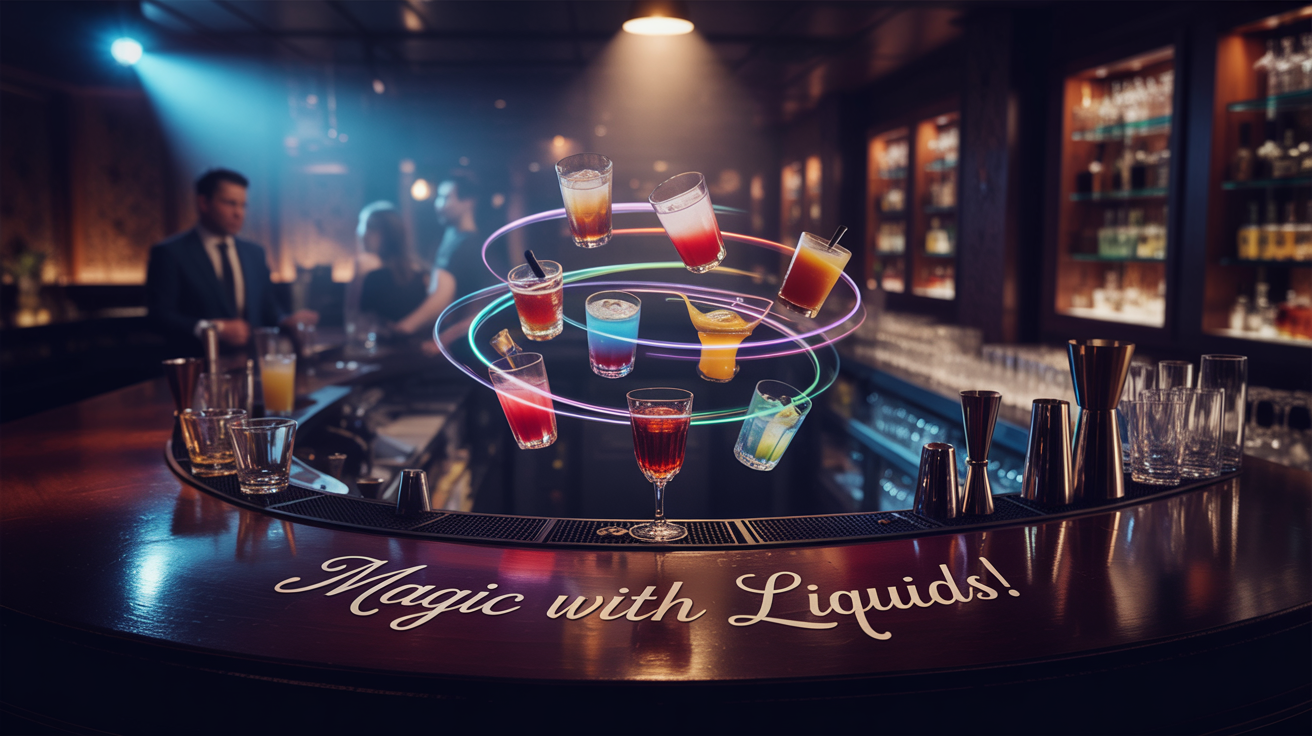 MAGIC WITH LIQUIDS - 19 Videos