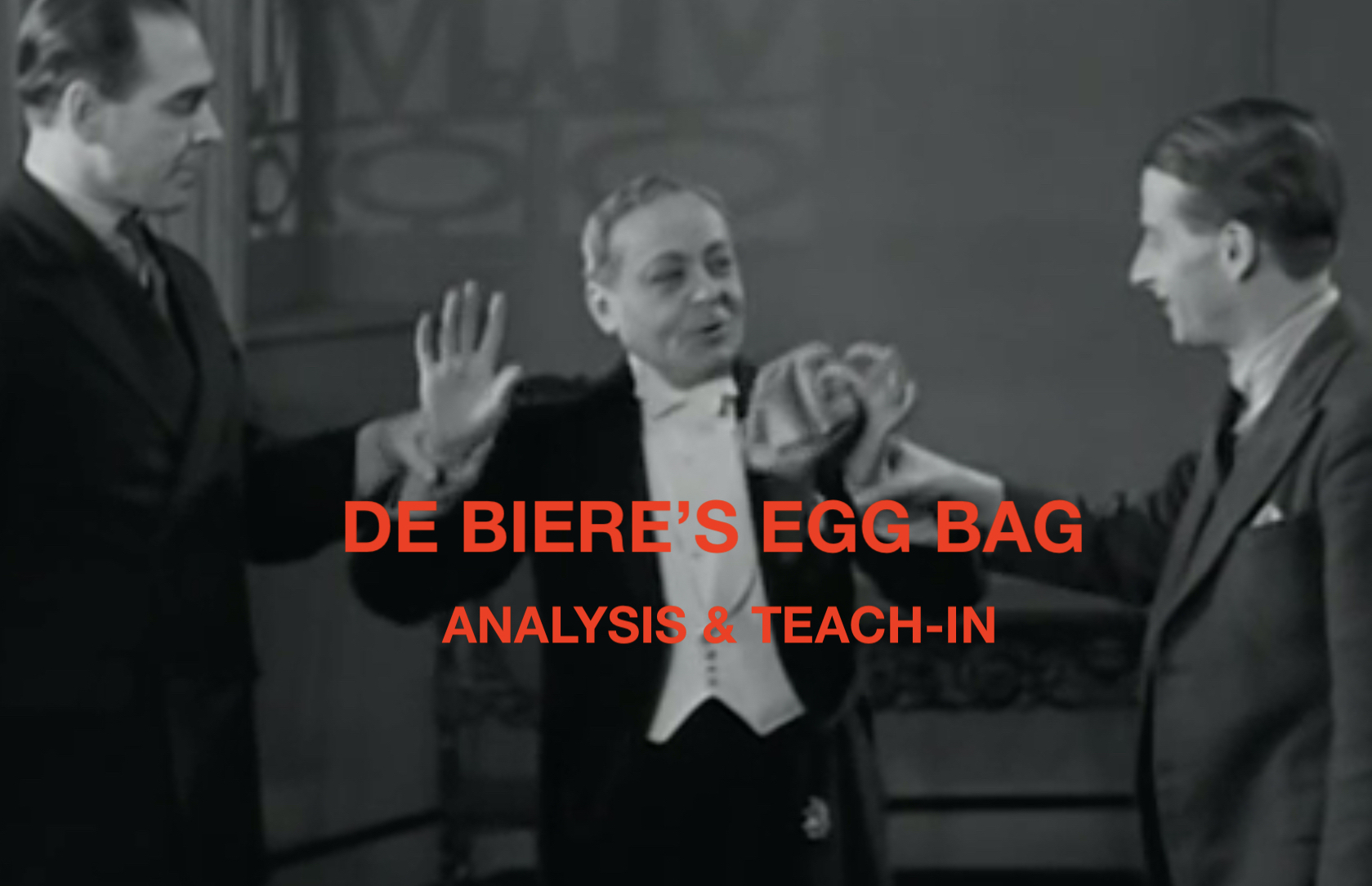 DEBIERE'S EGG BAG ROUTINE