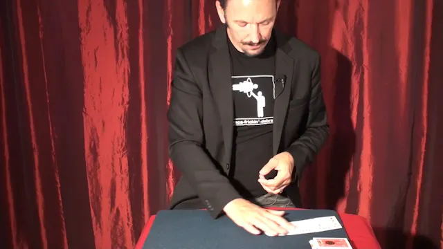 CARD IN FLIGHT