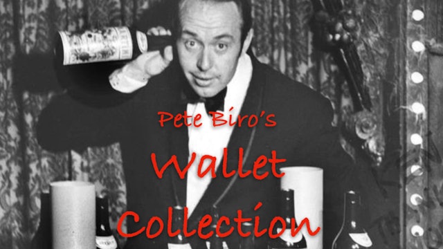 The Pete Biro Wallet Collection 