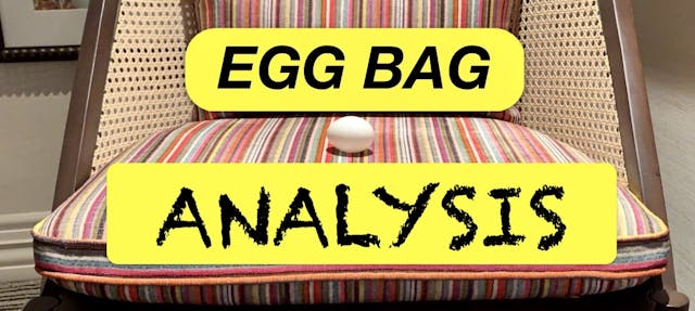 ARMCHAIR ANALYSIS - THE EGG BAG - 8 videos!