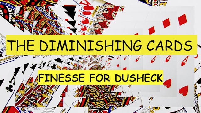 9 EXTRA FINESSE FOR DUSHECK'S DIMINIS...