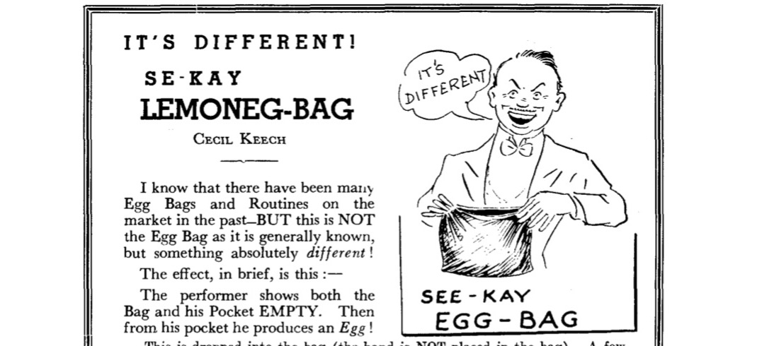 8 The Cecil Keech 'LEMONEG-BAG'