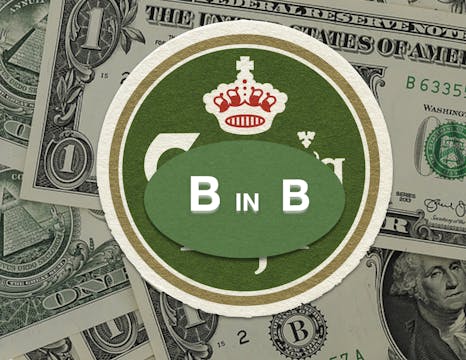 B in B - THE BANKNOTE IN THE BEERMAT
