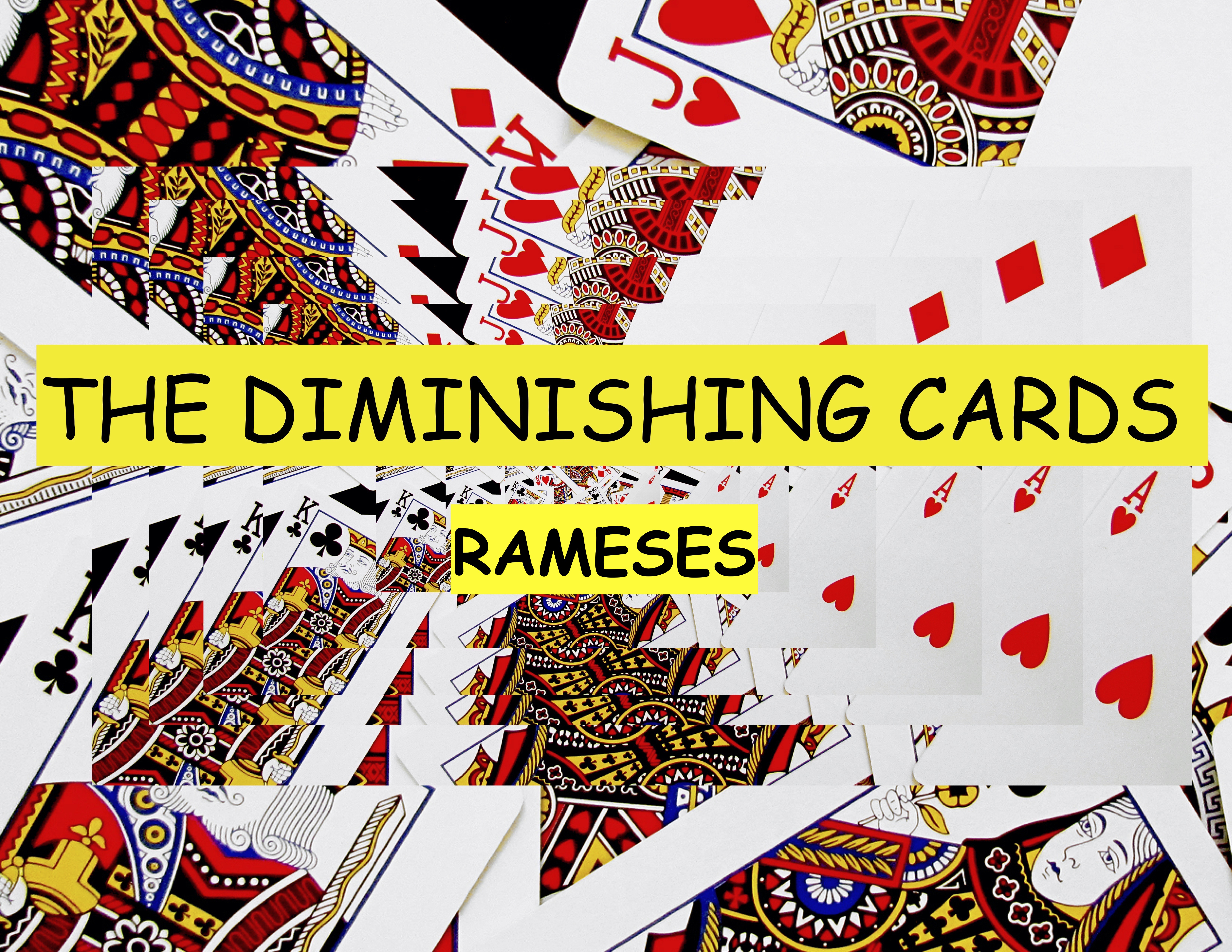 12 THE RAMESES DIMINISHING CARDS