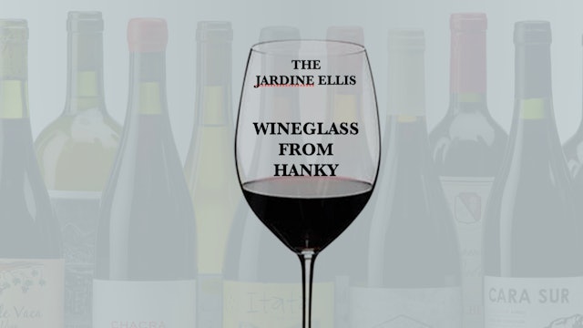 THE JARDINE ELLIS  WINE GLASS & HANKY TRICK