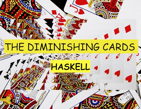 2 HASKELL'S DIMINISHING CARDS