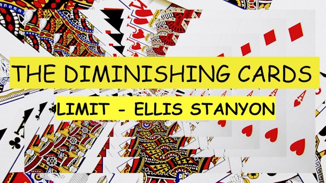 20 LIMIT DIMINISHING CARDS