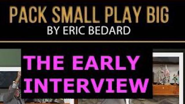 Eric Bedard - The Early Interview