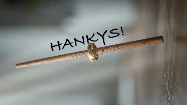 THE AMAZING RING ON STICK - HANKYS!