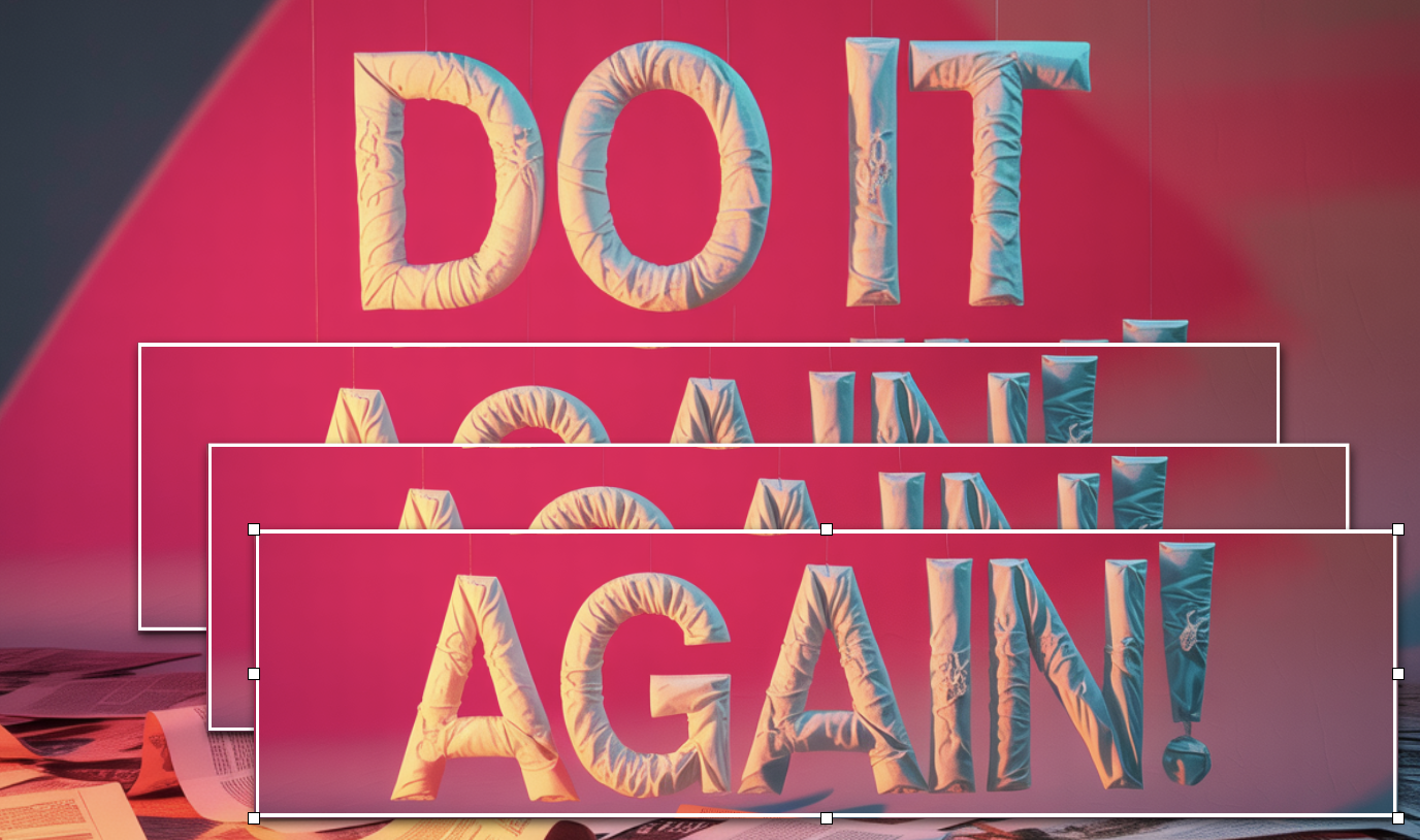 HARBINS I'LL DO IT AGAIN - AGAIN...