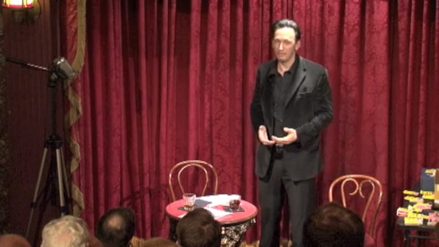 6 CASTLE LECTURE - TURPIN THINK A CARD IN GLASS