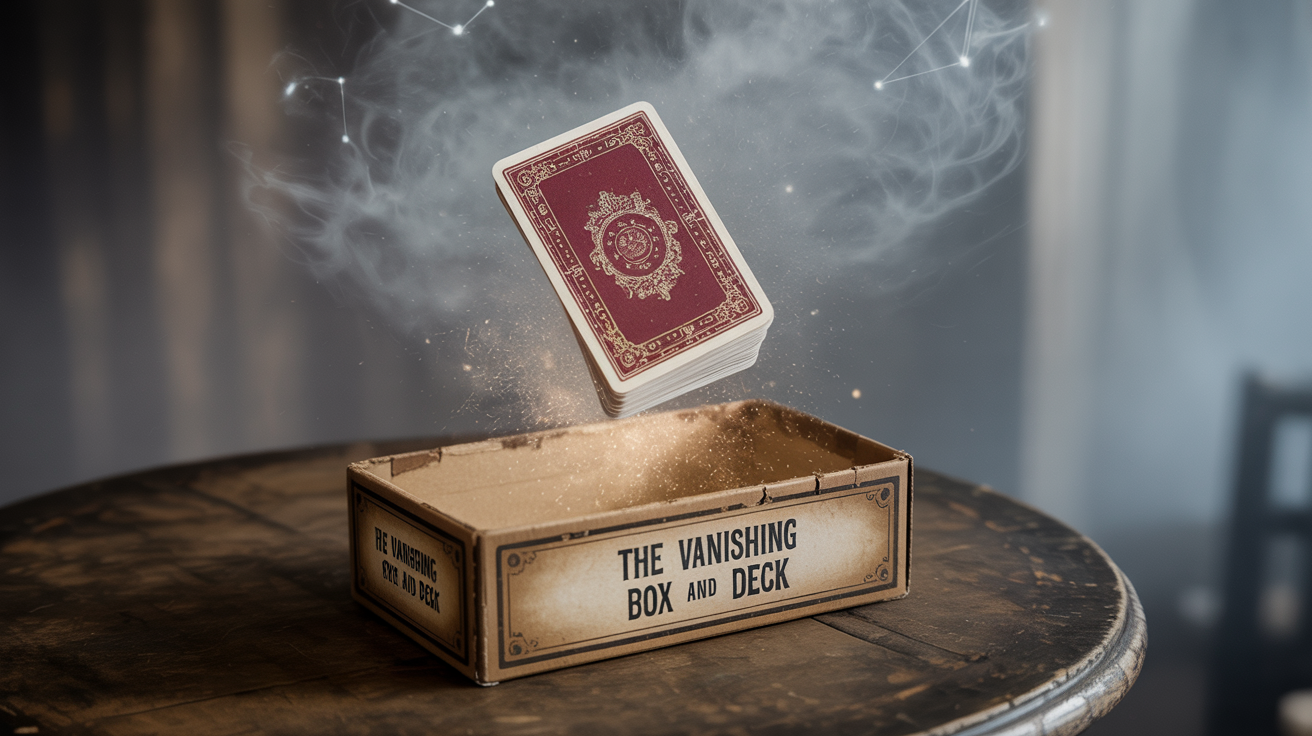 THE VANISHING CARD BOX AND DECK