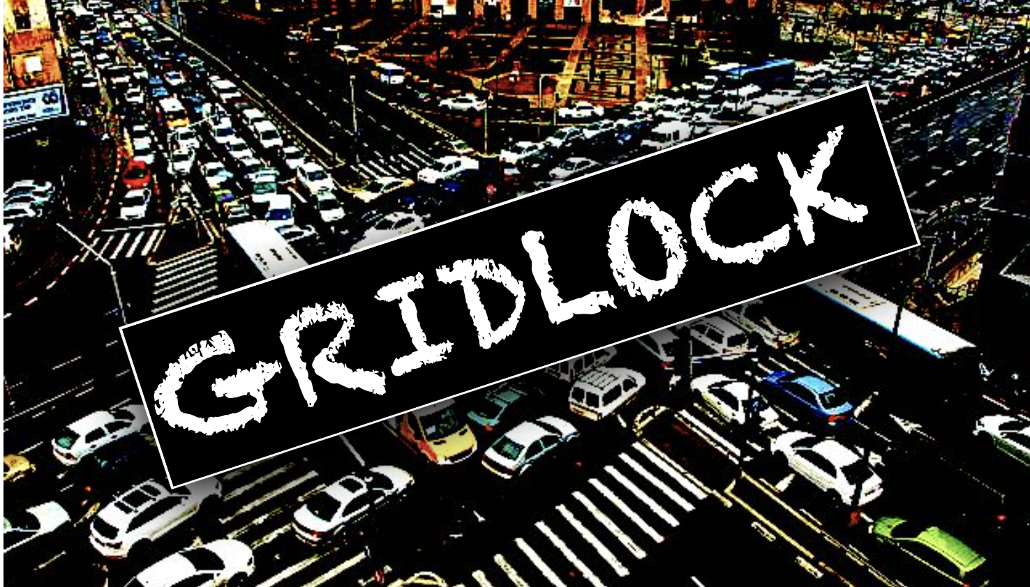 GRIDLOCK - A CARD FOLD
