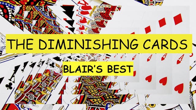 21 BLAIR'S BEST - DIMINISHING CARDS