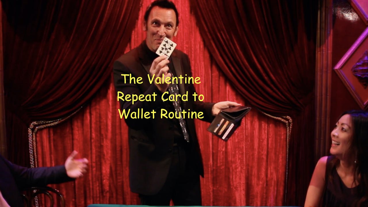 THE VALENTINE REPEAT CARD TO WALLET ROUTINE