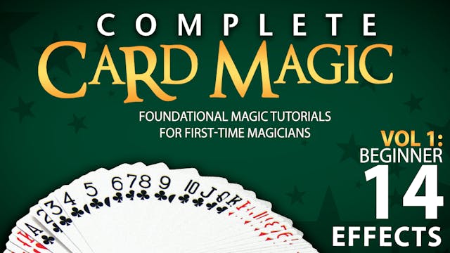 Complete Card Magic Volume 1: Beginner Full Volume - Download
