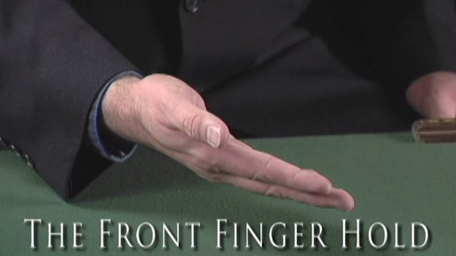 The Front Finger Hold