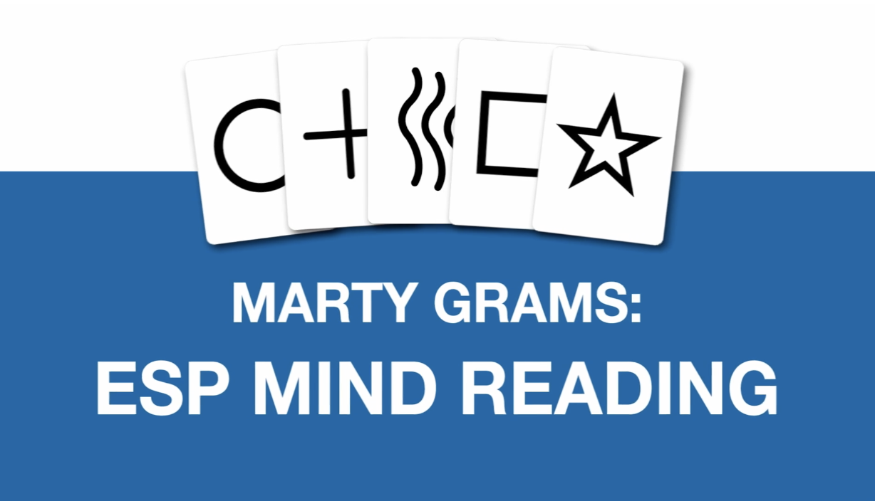 Marty Grams ESP Mind Reading