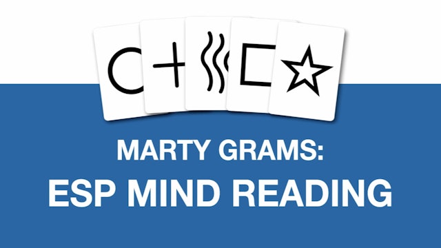 Marty Grams ESP Mind Reading