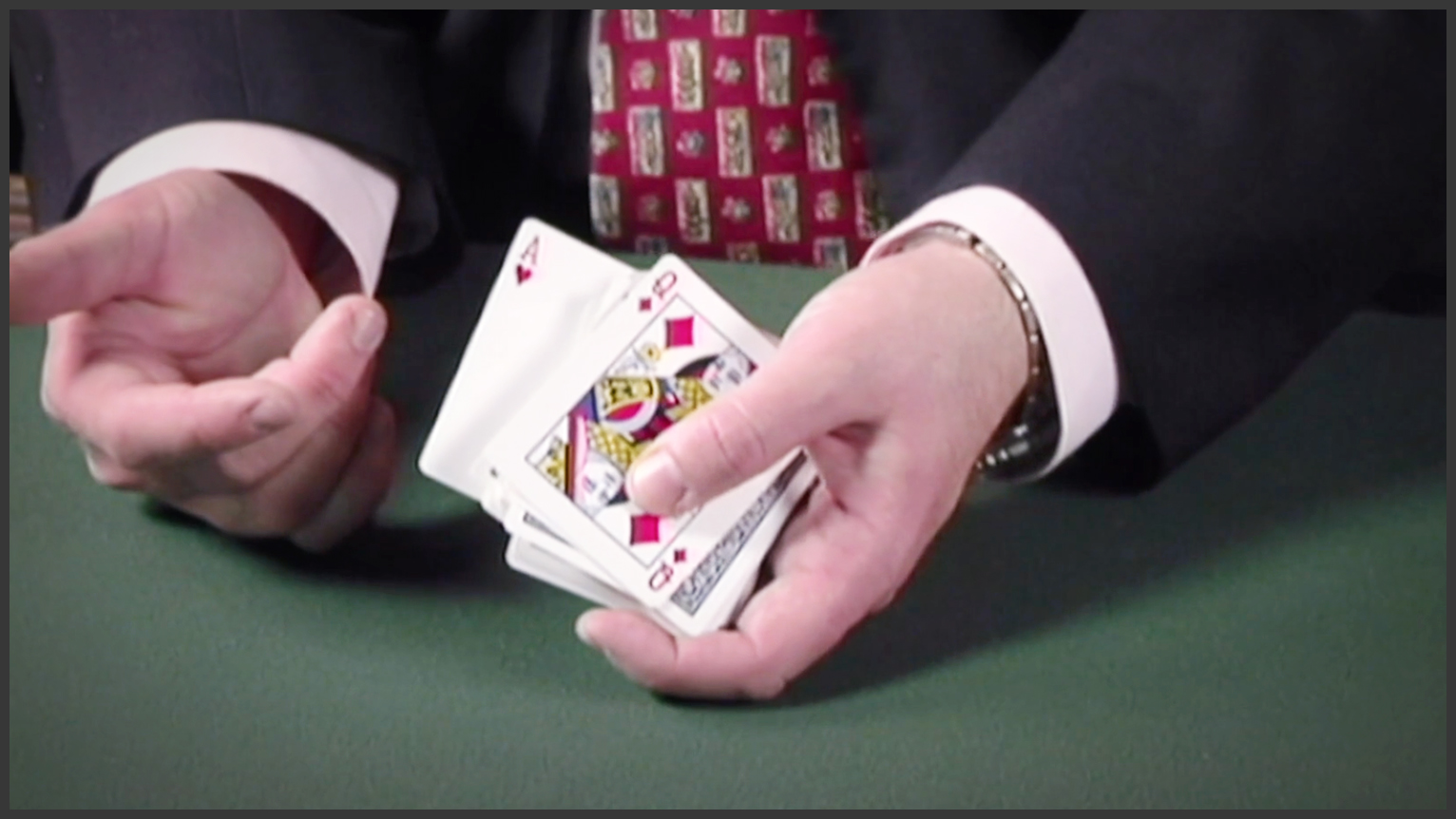 Controlling the Top and Bottom Card  