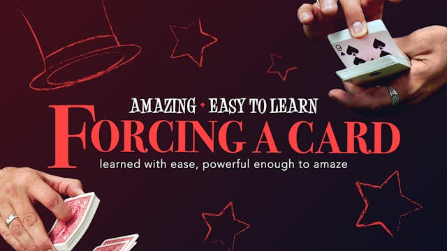 The Amazing Series: Forcing a Card Full Volume - Download