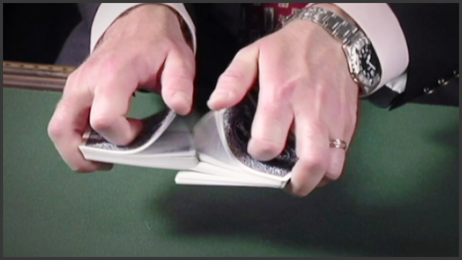 Riffle Shuffle in the Air 