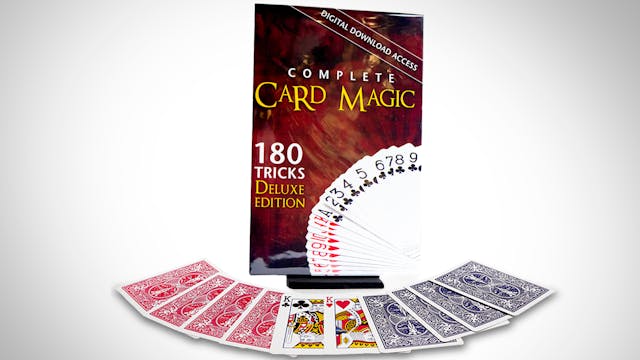 Complete Card Magic 180 Card Effects Now