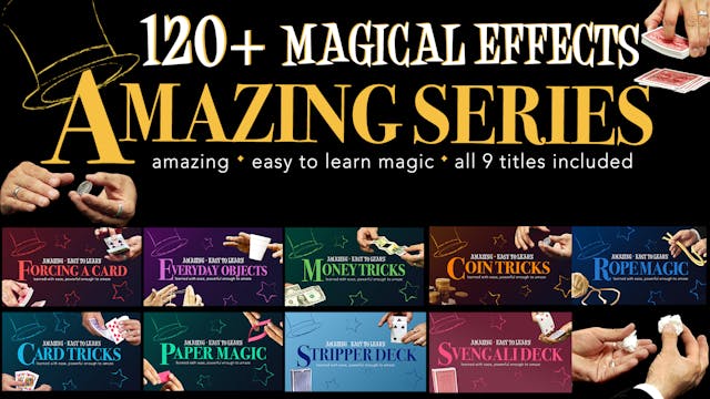 The Amazing Series 80 Magic Tricks You Can Master