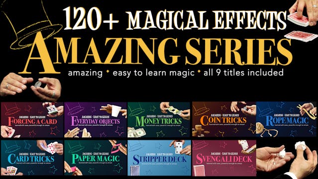 The Amazing Series 80 Magic Tricks You Can Master