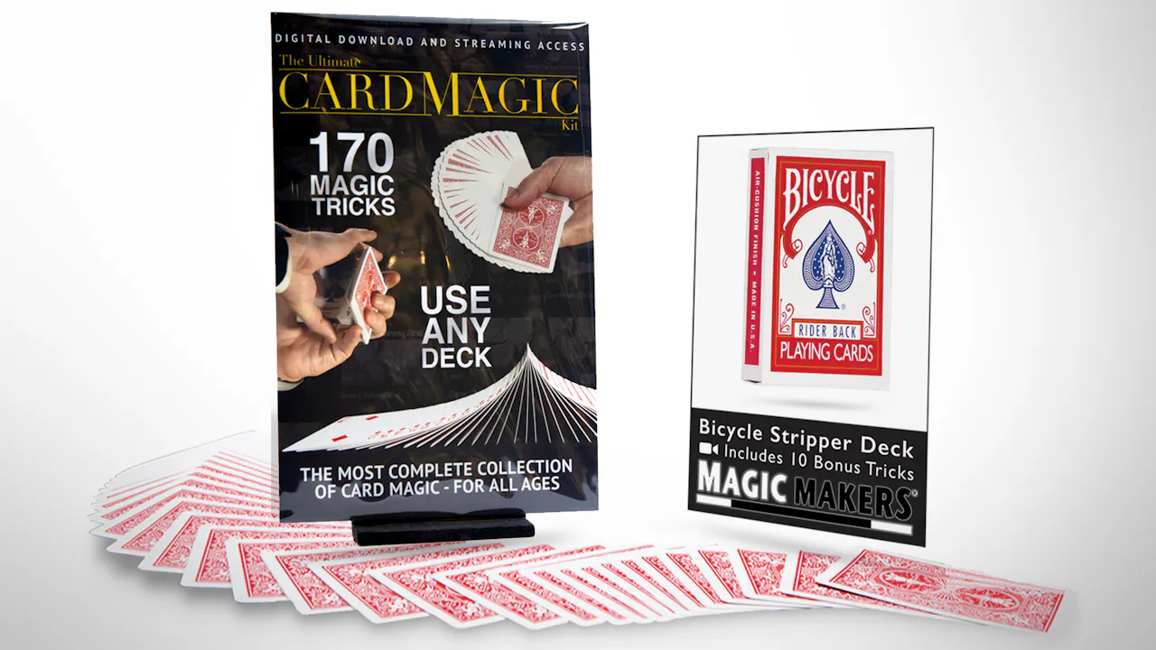 The Ultimate Card Magic Kit Master Magic Tricks By Magic Makers