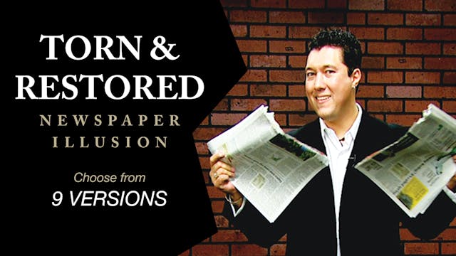 Torn & Restored Newspaper Full Volume - Download