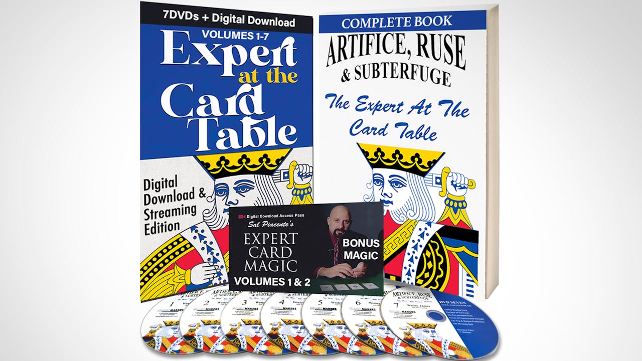 Expert At The Card Table Expert Card Magic Master Magic Tricks By Magic Makers Expert At The Card Table Expert Card Magic Master Magic Tricks By Magic Makers