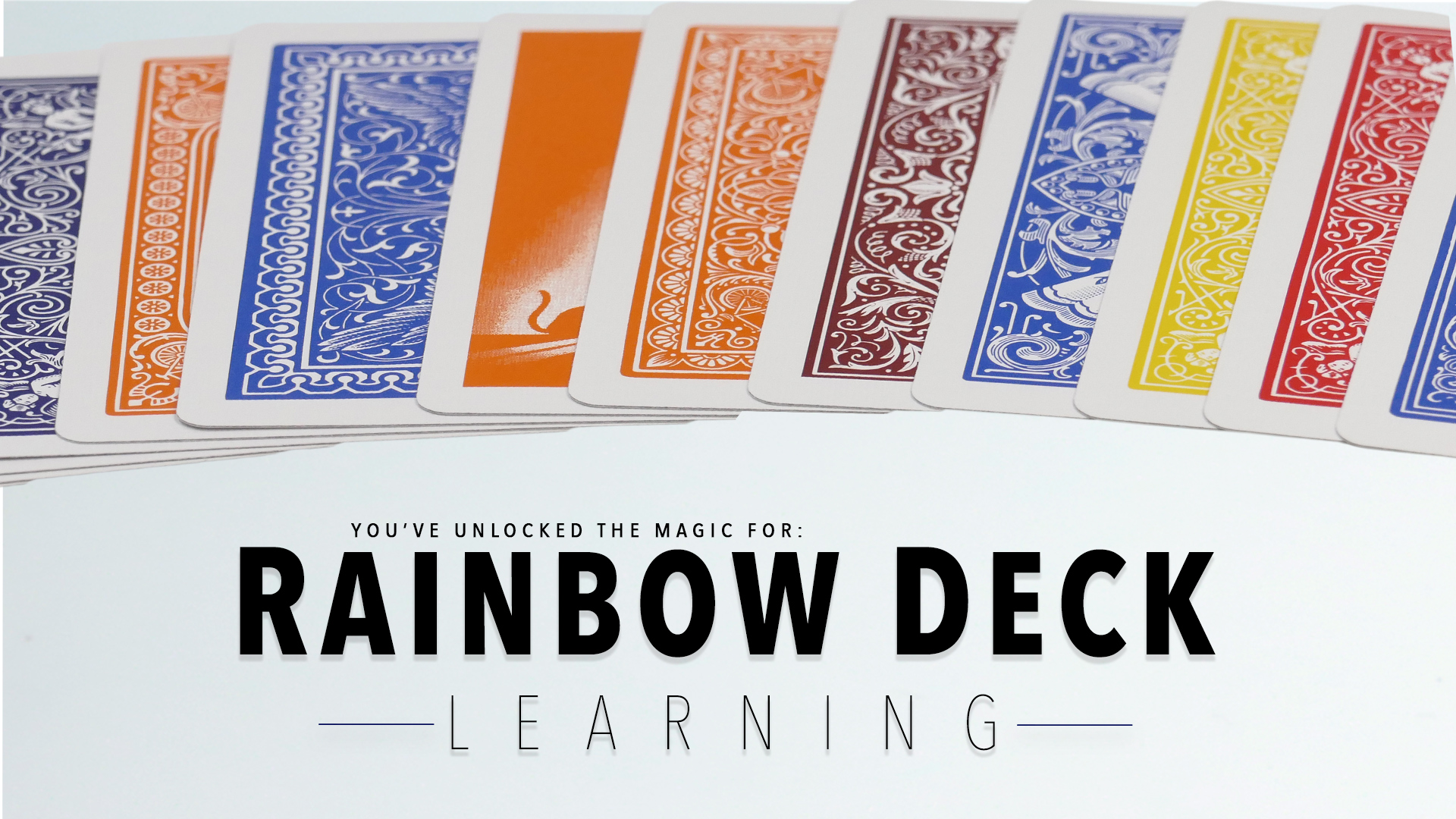 Rainbow Deck - The Complete Course on MasterMagicTricks.com