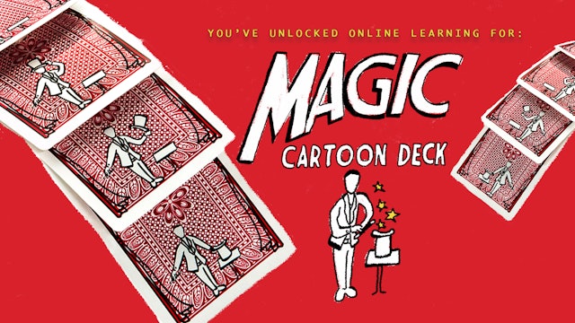 Learn the Adams Cartoon Deck on MasterMagicTricks.com