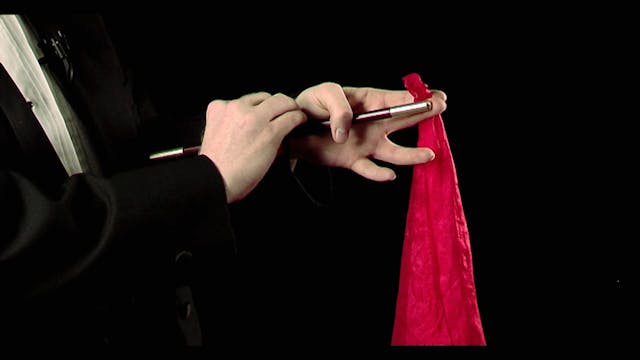 Wand Appearance with a Silk