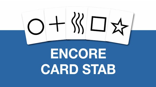 Encore Card Stab