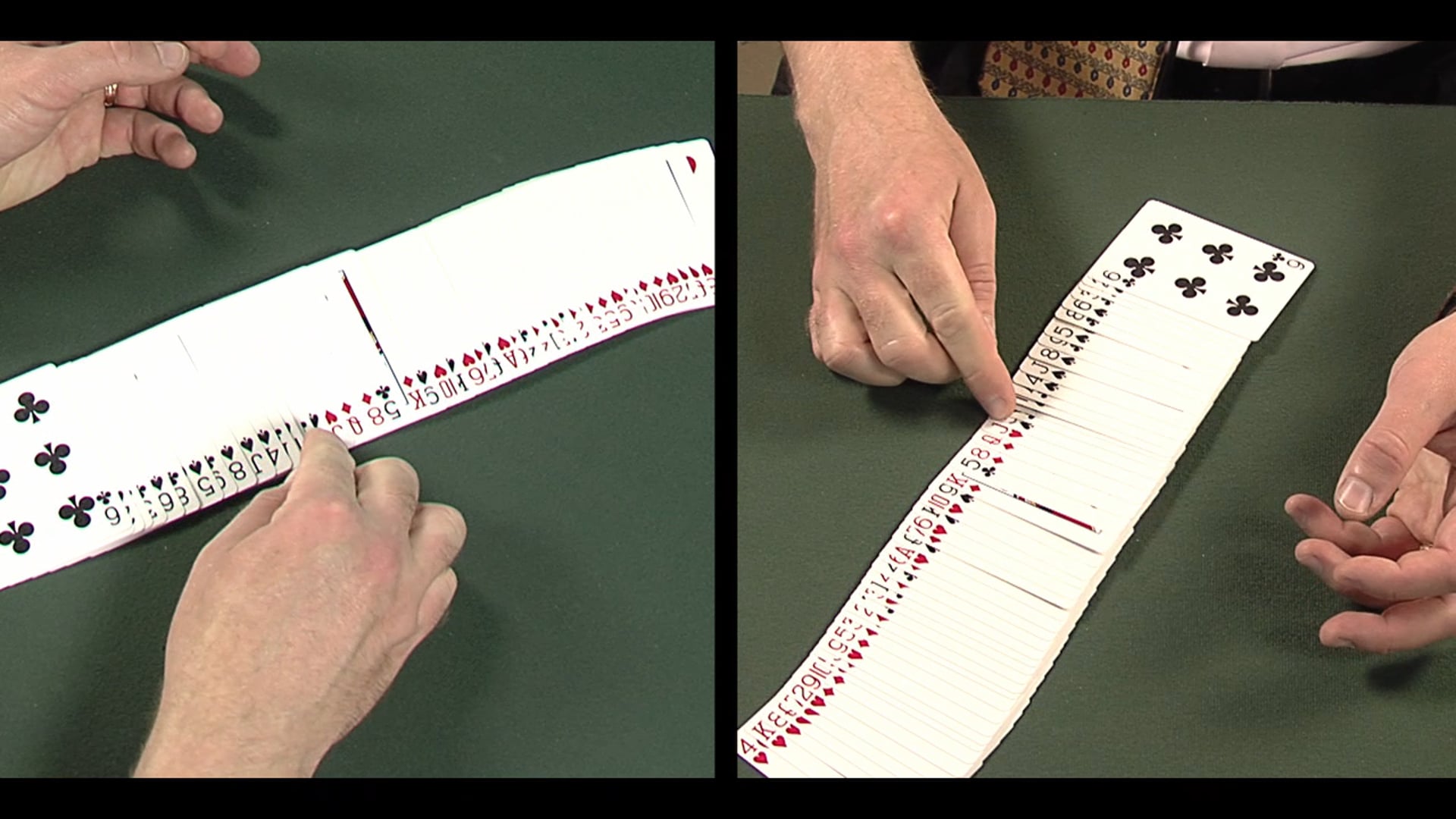 Separate Red Cards From Black Cards 