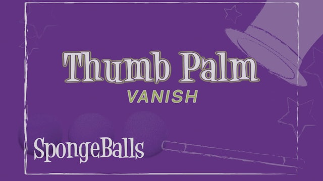Thumb Palm Vanish