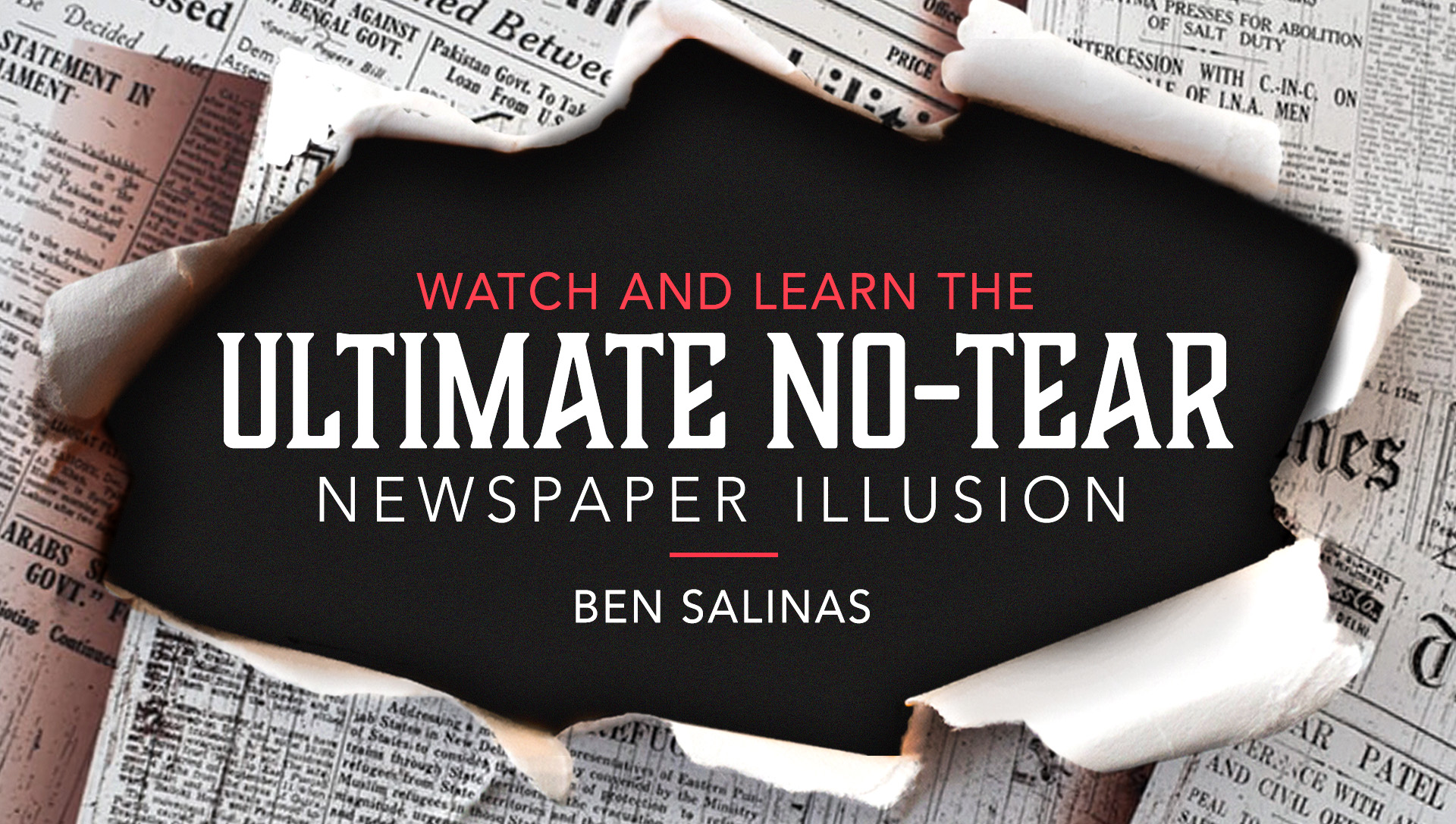Ultimate No Tear Newspaper